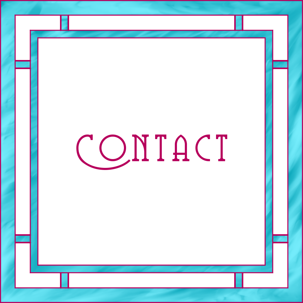contact teal with dark fuchsia